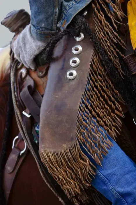 Framed Print : A close up of a cowboys riding gear in Shell Wyoming Framed Print : A close up of a cowboys riding gear in Shell Wyoming