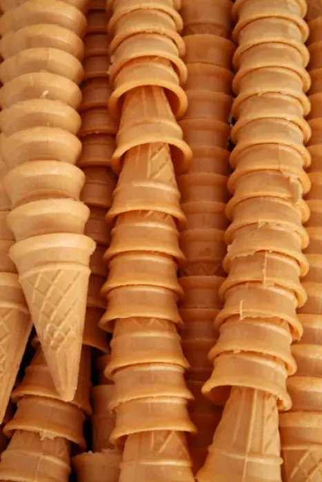 Framed Print : Close up of Ice Cream Cones, Ouray, Colorado, USA Framed Print : Close up of Ice Cream Cones, Ouray, Colorado, USA