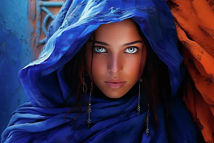 Framed Print : Close-up face of Moroccan woman. ©Jim Zuckerman / Jaynes Gallery / DanitaDelimont.com Framed Print : Close-up face of Moroccan woman. ©Jim Zuckerman / Jaynes Gallery / DanitaDelimont.com