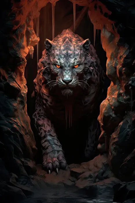 Framed Print : Close-up of fierce feline cryptid creature. ©Jim Zuckerman / Jaynes Gallery / DanitaDelimont.com Framed Print : Close-up of fierce feline cryptid creature. ©Jim Zuckerman / Jaynes Gallery / DanitaDelimont.com