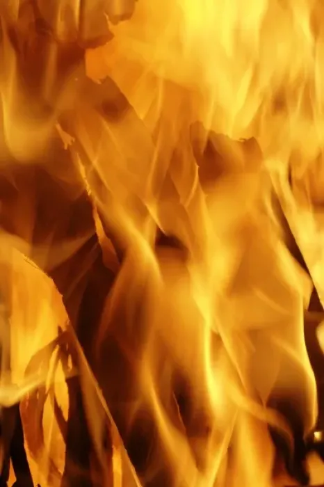Framed Print : Close-up of fire flames, Jodhpur, India Framed Print : Close-up of fire flames, Jodhpur, India