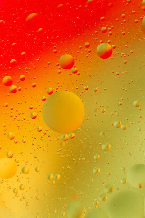 Framed Print : Close-up pattern of bubbles in oil and water mixture Framed Print : Close-up pattern of bubbles in oil and water mixture