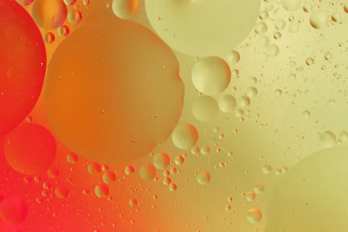 Framed Print : Close-up pattern of bubbles in oil and water mixture Framed Print : Close-up pattern of bubbles in oil and water mixture