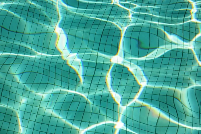 Framed Print : Close-up for pool water Framed Print : Close-up for pool water