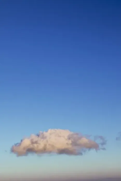 Framed Print : Cloud at sunset