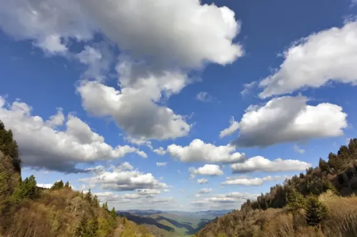 Framed Print : Clouds and Oconaluftee Valley, Great Smoky Mountains National Park, North Carolina Framed Print : Clouds and Oconaluftee Valley, Great Smoky Mountains National Park, North Carolina