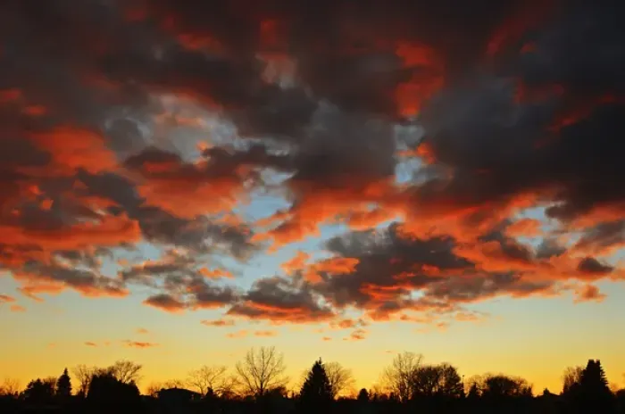 Framed Print : Clouds at sunset. Credit as: Mike Grandmaison  /  Jaynes Gallery  /  DanitaDelimont