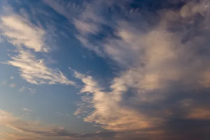 Framed Print : Clouds at sunset, Kentucky
