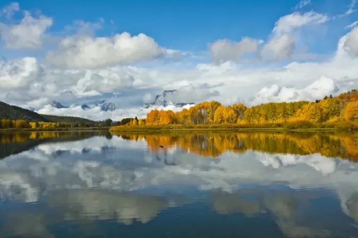 Framed Print : cloudy autumn day, Oxbow, Grand Teton National Park, Wyoming, USA Framed Print : cloudy autumn day, Oxbow, Grand Teton National Park, Wyoming, USA