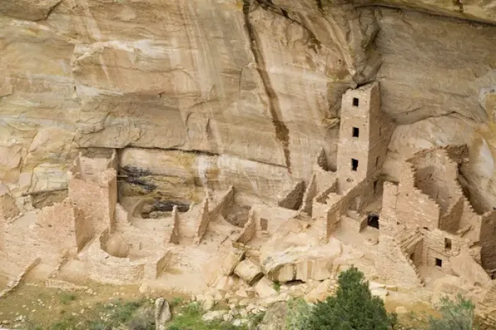 Framed Print : CO, Colorado, Mesa Verde National Park, home of Ancestral Pueblo people, cliff dwellings Framed Print : CO, Colorado, Mesa Verde National Park, home of Ancestral Pueblo people, cliff dwellings