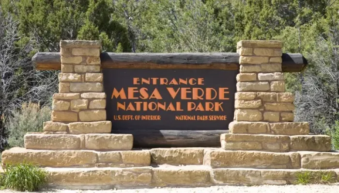 Framed Print : CO, Colorado, Mesa Verde National Park, home of Ancestral Pueblo people, cliff dwellings