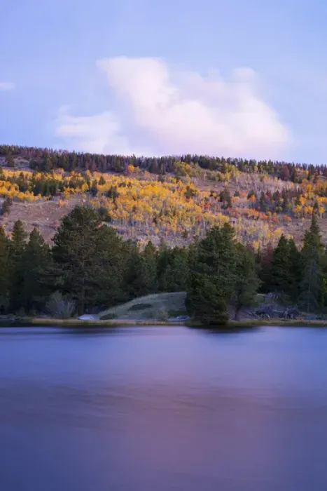 Framed Print : CO, Rocky Mountain National Park, Sprague Lake at sunrise Framed Print : CO, Rocky Mountain National Park, Sprague Lake at sunrise