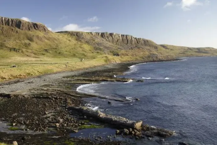 Framed Print : Coast at Duntulm, Isle of Skye, Scotland, United Kingdom
