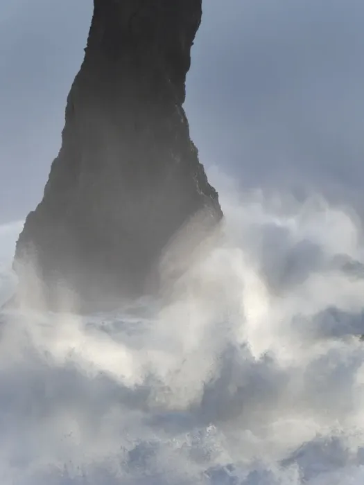Framed Print : Coast near Vik i Myrdal during winter. The Reynisdrangar sea stacks, Iceland Framed Print : Coast near Vik i Myrdal during winter. The Reynisdrangar sea stacks, Iceland
