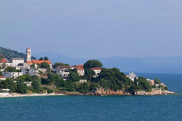 coastal town, dalmatia, croatia, eastern europe. balkan, europe