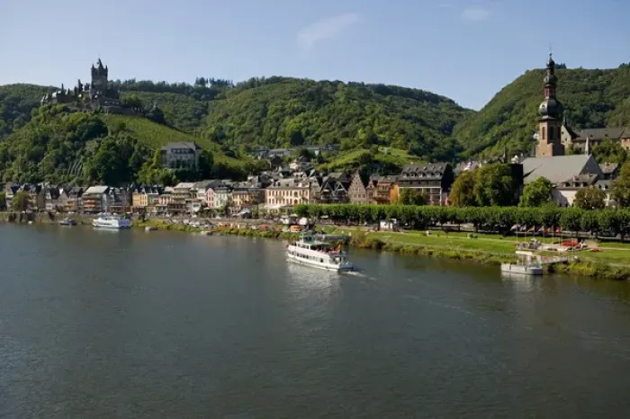 Framed Print : Cochem, Mosel Valley, Rhineland Palatinate, Germany