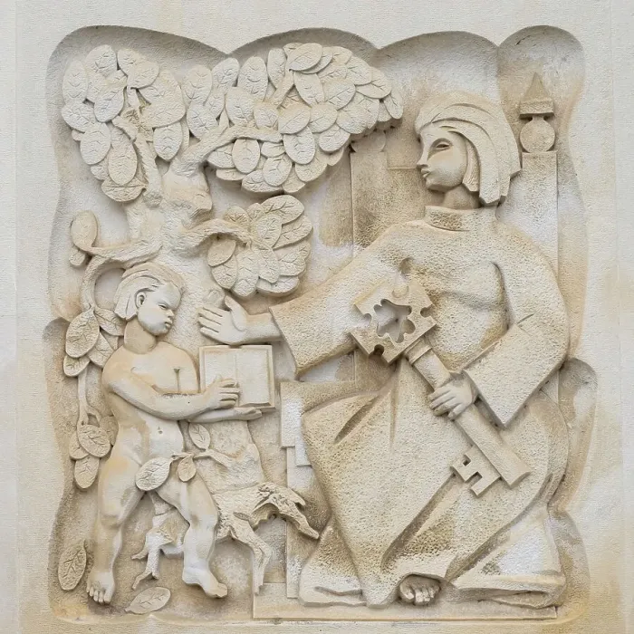 Framed Print : Coimbra, Portugal. University of Coimbra, carved reliefs Framed Print : Coimbra, Portugal. University of Coimbra, carved reliefs