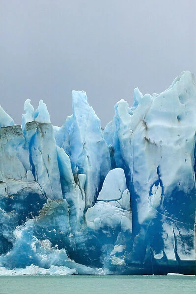 Collapsed iceberg, Glacier Viedma, National Park Los Glaciares, El Chalten, Patagonia