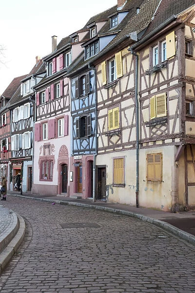 Colmar, France. Old town Colmar which was founded in the 9th century