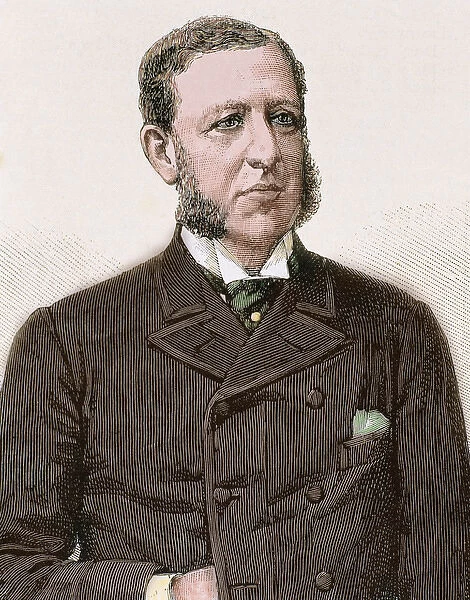Colon de la Cerda, Christopher (Madrid, 1837-Madrid 1910). Duke of Veragua. Spanish politician