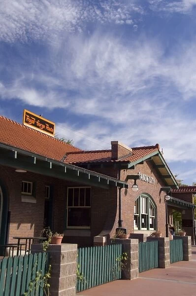 Colorado, Canon City, Royal Gorge Railroad. (PR). Train station
