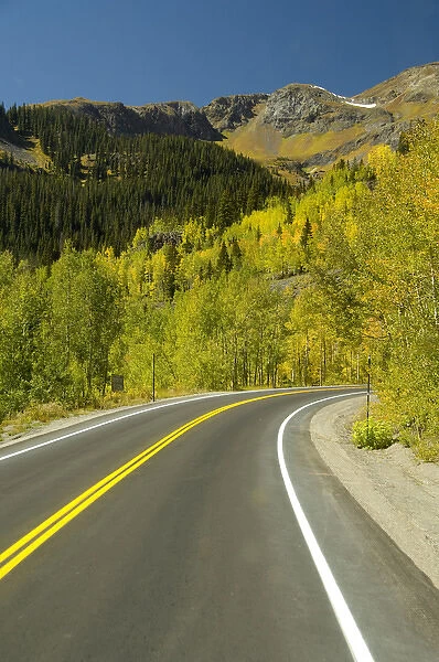 Colorado, US Hwy 550 (aka Million Dollar Highway), Red Mountain Pass between Ouray & Silverton