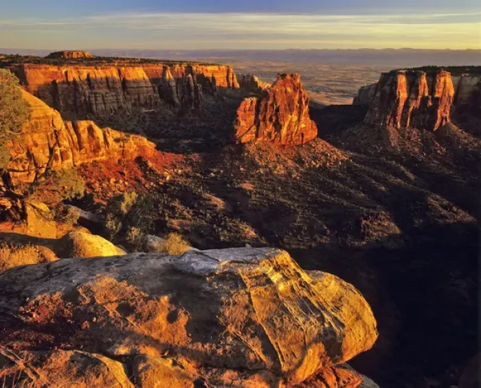 Framed Print : Colorado National Monument near Fruita Colorado