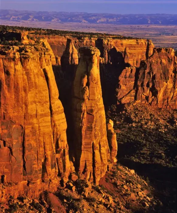 Framed Print : Colorado National Monument near Fruita Colorado