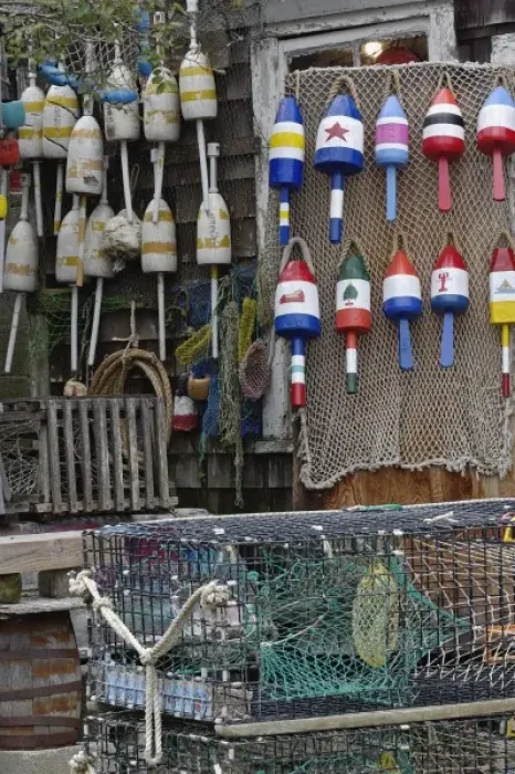 Framed Print : Colorful buoys, Rockport, Cape Ann, Massachusetts Framed Print : Colorful buoys, Rockport, Cape Ann, Massachusetts