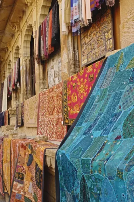 Framed Print : Colorful cloth, Fort Jaisalmer, Jaisalmer, India Framed Print : Colorful cloth, Fort Jaisalmer, Jaisalmer, India