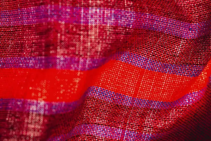 Framed Print : Colorful fabric detail Framed Print : Colorful fabric detail
