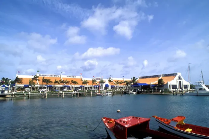 Framed Print : Colorful Fishing Boats at Harbourtown Shopping Center in Oranjestad Aruba Framed Print : Colorful Fishing Boats at Harbourtown Shopping Center in Oranjestad Aruba