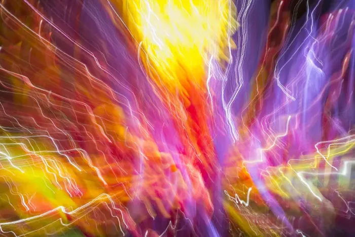 Framed Print : Colorful glass with blurred motion effect Framed Print : Colorful glass with blurred motion effect