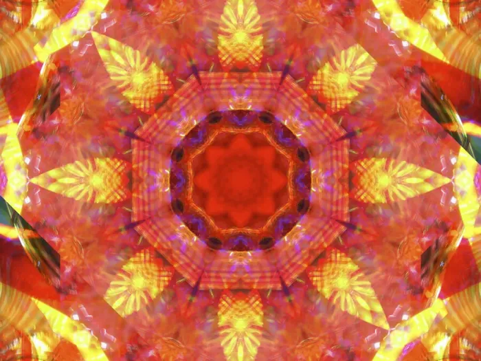 Framed Print : Colorful kaleidoscope
