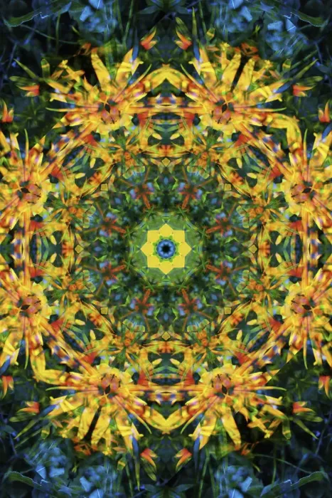 Framed Print : Colorful kaleidoscope
