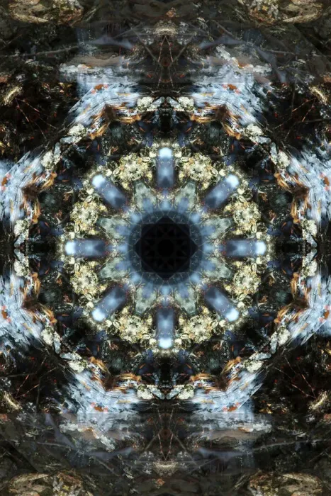 Framed Print : Colorful kaleidoscope