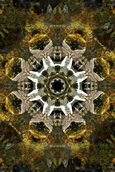 Framed Print : Colorful kaleidoscope