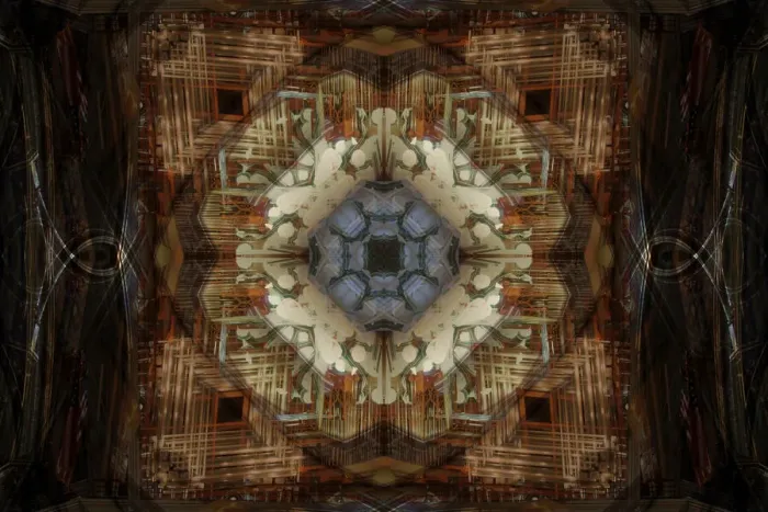 Framed Print : Colorful kaleidoscope