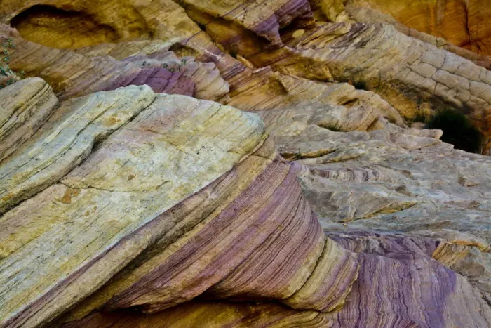 Framed Print : Colorful rocks, Rainbow Vista, Valley of Fire State Park, Overton, Nevada, USA