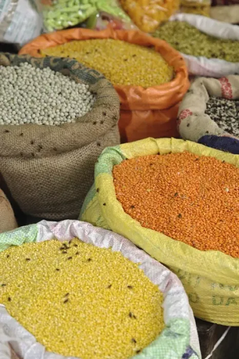 Framed Print : Colorful spices, Udaipur, India