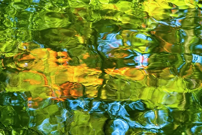 Framed Print : Colorful water reflection, Furuichi Kofungun, water surrounding ancient burial mound, Habikino, Osaka, Japan Framed Print : Colorful water reflection, Furuichi Kofungun, water surrounding ancient burial mound, Habikino, Osaka, Japan