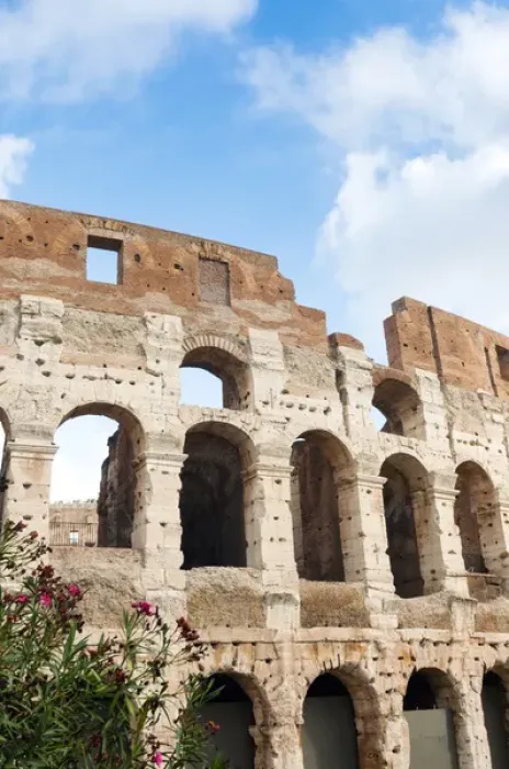 Framed Print : Colosseum or Flavian Amphitheatre, Rome, Unesco World Heritage Site, Latium, Italy