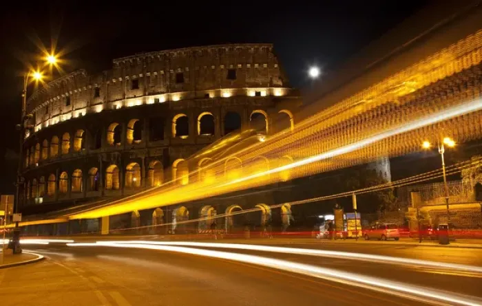 Framed Print : Colosseum Modern Street Abstract Night Moon Time Lapse Rome Italy Built by Vespacian Framed Print : Colosseum Modern Street Abstract Night Moon Time Lapse Rome Italy Built by Vespacian