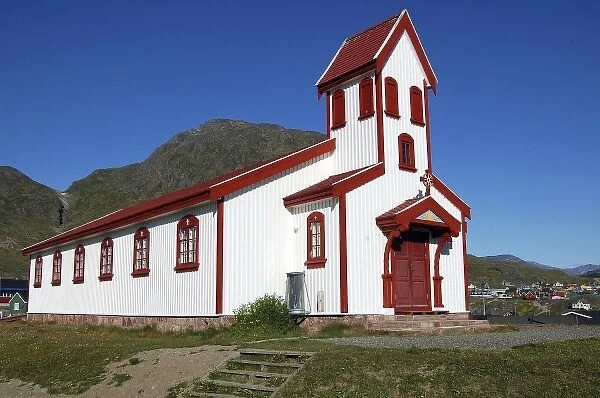 Community church, Narsaq, Greenland