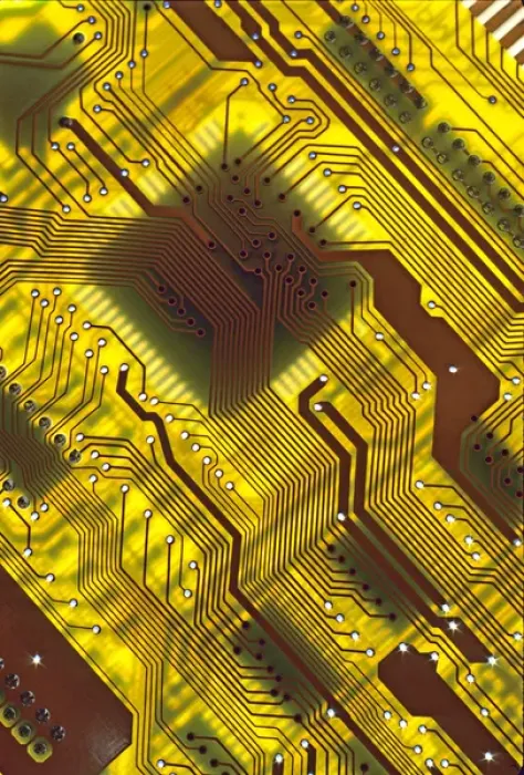 Framed Print : Computer circuit board Framed Print : Computer circuit board