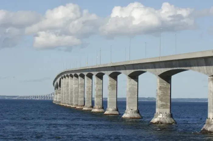 Framed Print : Confederation Bridge, Prince Edward Island, Canada