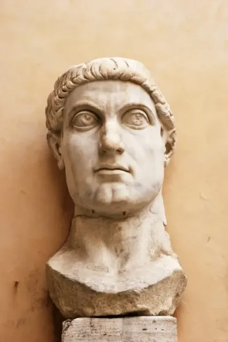 Framed Print : Constantine I, The Great (272-337). Roman Emperor. Best known for being the first