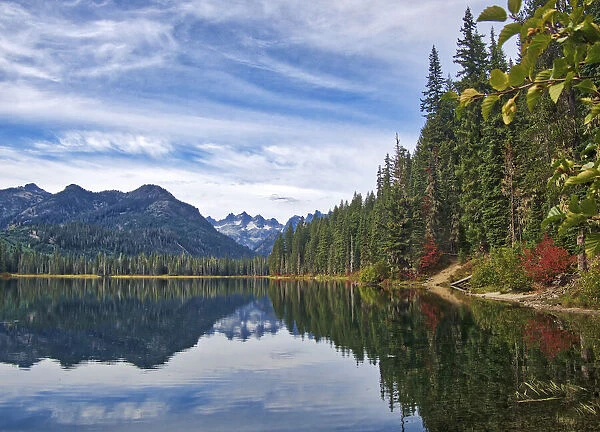 Cooper Lake in the Central Washington Cascade Mountains