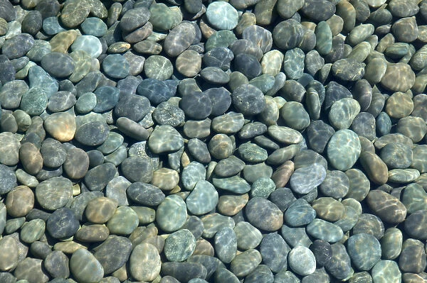 06. USA, California, Napa Valley, Napa: Copia Wine Center Stones in Reflecting Pool