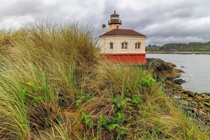 Framed Print : Coquille River Lighthouse in Bandon, Oregon, USA Framed Print : Coquille River Lighthouse in Bandon, Oregon, USA